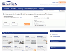 Tablet Screenshot of kfz-nehring.de